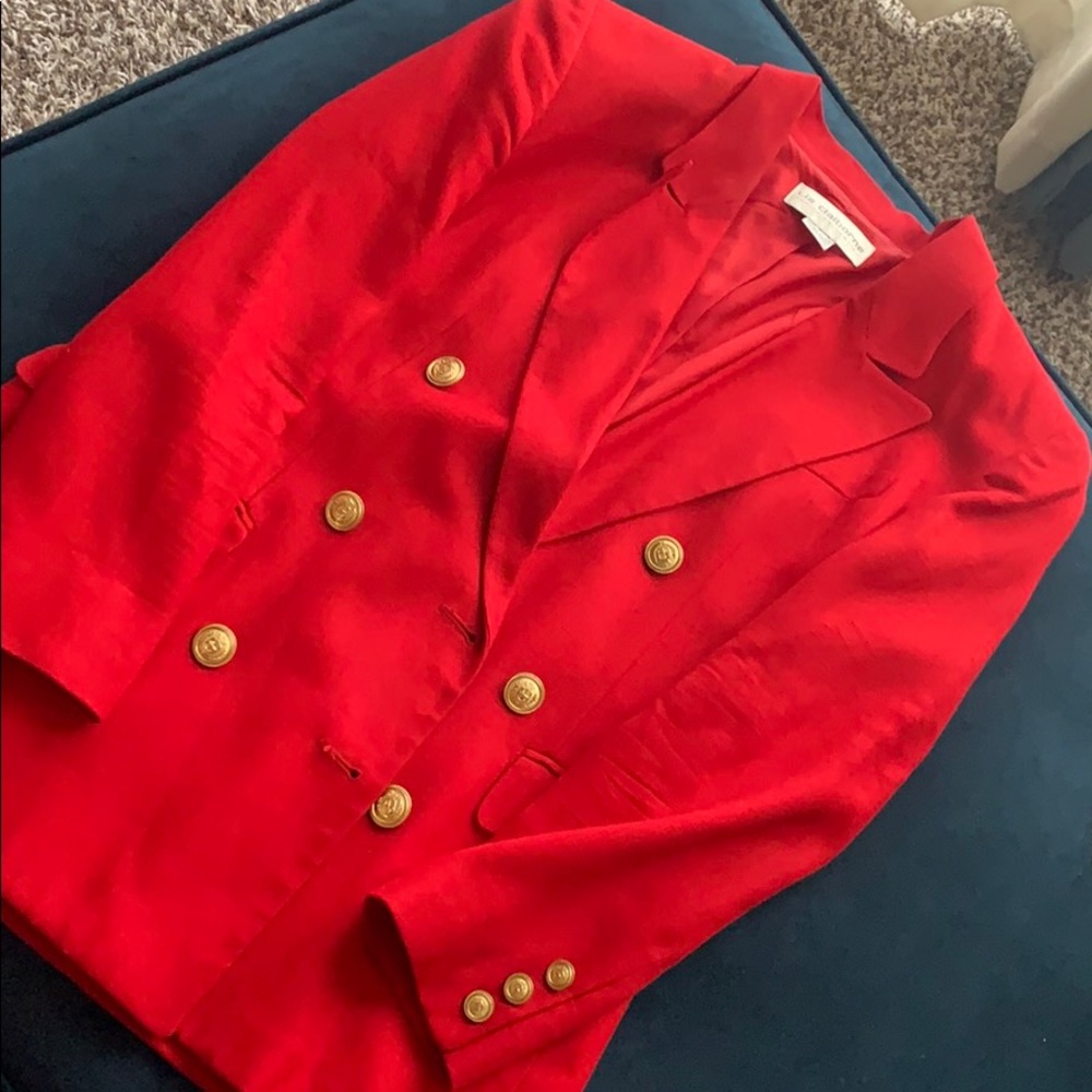 Vintage Red blazer
